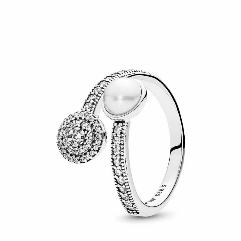 Pandora Australia Luminous Glow Stackable Ring - Sterling Silver | MRWKOP482